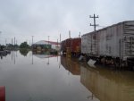 08.19.07 - ANOTHER RAIN DELAY.  AREA FLOODED AND COULD NOT WORK ON THE CAR DECK BOARD APPLICATION.
