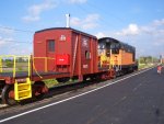 05.26.08 - THE CABOOSE PASSED ITS TEST.  THE JOURNALS RAN COOL, THE RIDE WAS EXCELLENT, THE BRAKES WORKED PROPERLY.  A FEW MINOR ITEMS TO COMPLETE AND THE CAR WILL BE RELEASED FOR REVENUE SERVICE.