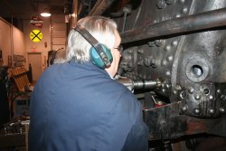 Mike countersinking rivet holes