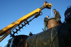 Refitting the dome lid