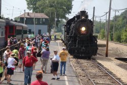 Arriving at the depot