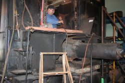 Straightening the footplate