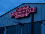 CA&E Sign on front of barn 4