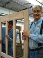 Fabricating Two New Baggage Doors March 2010