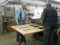 Running the Baggage Door through the Berlin Sander