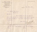 Letter to W.A. Compton 1