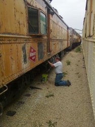 On Sunday 5/26/13 a second attempt was made to drain the pipe needing repair