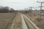 Karsten's Crossing looking west AFTER brushcutting