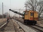 threading the second new rail at Schmidt