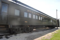 DM&IR 84 coach usually inside Barn 3 - Photo by Shelly Vanderschaegen
