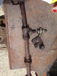 Old pipe removed - Photo by Warren Newhauser