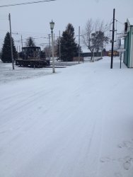 First snowfall of the year covers IRM - Photo by Michael McCraren