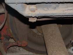 Another view of the installed brake beam - Photo by Brian LaKemper