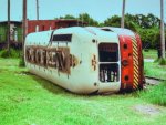 GCRTA 4651 being scrapped in 1983 - Norm Krentel Photo