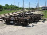 Old shop trucks - 1 to storage, 1 to scrap