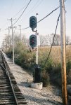 Signal 32 Easbound. US&S N-2, Chicago Rapid Transit