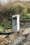 Connection Box, GRS, at Four Mile Siding. EJ&E Ry