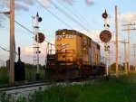 On the trip back from its first mainline trip, 4160 sits by signal 252 for a photo op