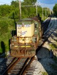 CNW 4160 running the mainline on one of its first test trips.