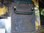 Front sub floor access panel and step Front sub floor access panel and step