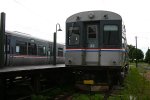 CTA 22 and 2200 series cars at 50th Ave