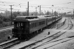 The 7 car heavy weight train rests on station track #2