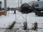 Pulling loco's out of Barn 9