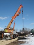 Setting the panel - all 10,000lbs