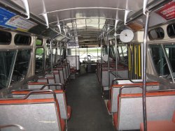 The interior looking toward the front of the coach - 10/31/2009