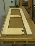 New rear door being fabricated