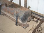 Air tanks removed for testing