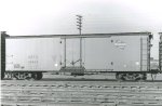 12.18.1960 - FROM THE JAY WILLIAMS COLLECTION, A PHOTO OF A SISTER CAR IN DALLAS, TEXAS.  NOTE THE MILWAUKEE RAILROAD LOGO.