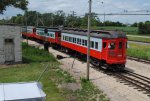 CA&E inbound comes off the Batavia Branch into Wheaton