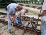 Adam and Jamie working on the new IJ's for signals