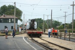 Our BrownHoist appears in the Diesel Days parade