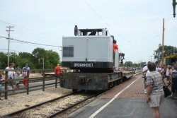 BrownHoist appears in the Diesel Days parade