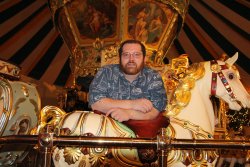 Dave on the carousel