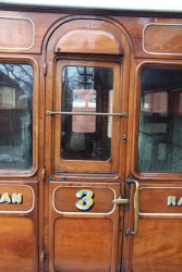 Woodworking detail (Bluebell Railway)