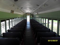 Interior RI 2582 taken 5-27-2010  Notice lack of ad cards near ceiling