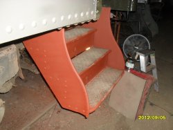 Results of priming both sides of stairs 9-5-12