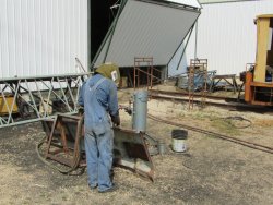 Highlight for Album: Bay City Crane Restoration