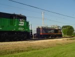 BN 5383 & CBQ 9255 07-29-07 BN 5383 & CBQ 9255 07-29-07