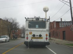 Electric transit returns to Union! (04/12/2008)