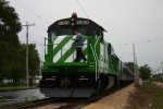 A wet day at IRM August 4, 2007