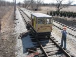 585 and Frank both admire the clear sightlines