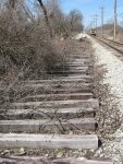 The siding will be a few more rail lengths longer