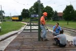 Track Dept (Frank, Andy, Matt) chill after a hard day