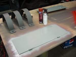 Electrical Cabinet door painted