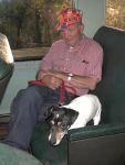 Frank Sirinek & friend, Fall 2004