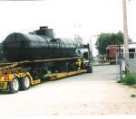 PULLING THROUGH THE GATE ONTO CENTRAL AVENUE AT IRM.